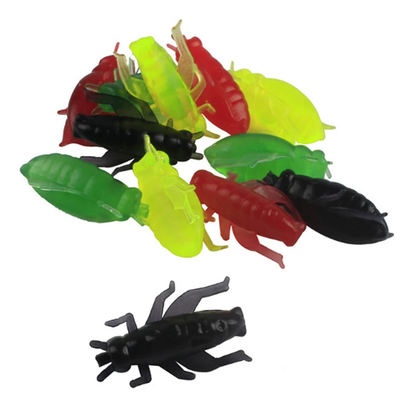 Señuelos grillo artificial saltamontes silicona – pesca - imagen 2