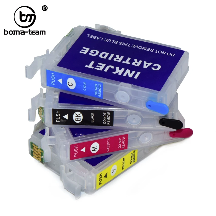 T04E Southeast Asia Empty Refillable Ink Cartridge With Disposable Chip For Epson XP-4101 XP-2101 WF-2831 WF-2851 Printers