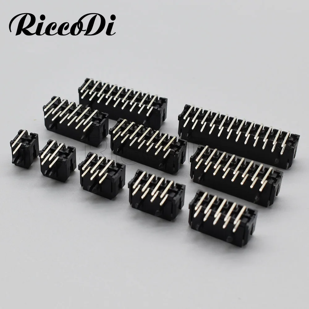 10Pcs 43045 3.0mm Mm Pitch Mx3.0 Right Angle Connector 2-24 Pin Mini 5557 Connector