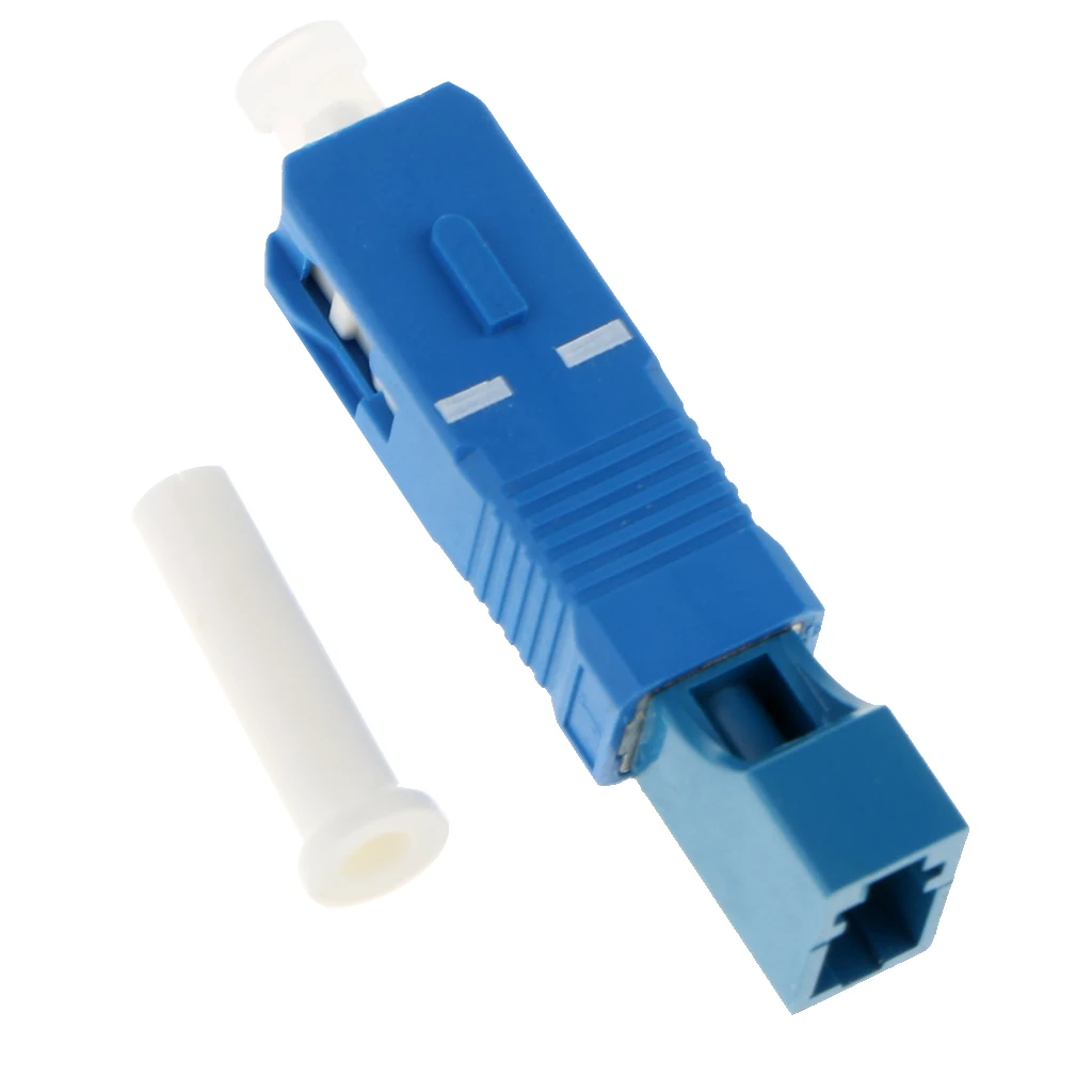 LC Female To SC Male Fiber Singlemode Simplex Adapter Converter