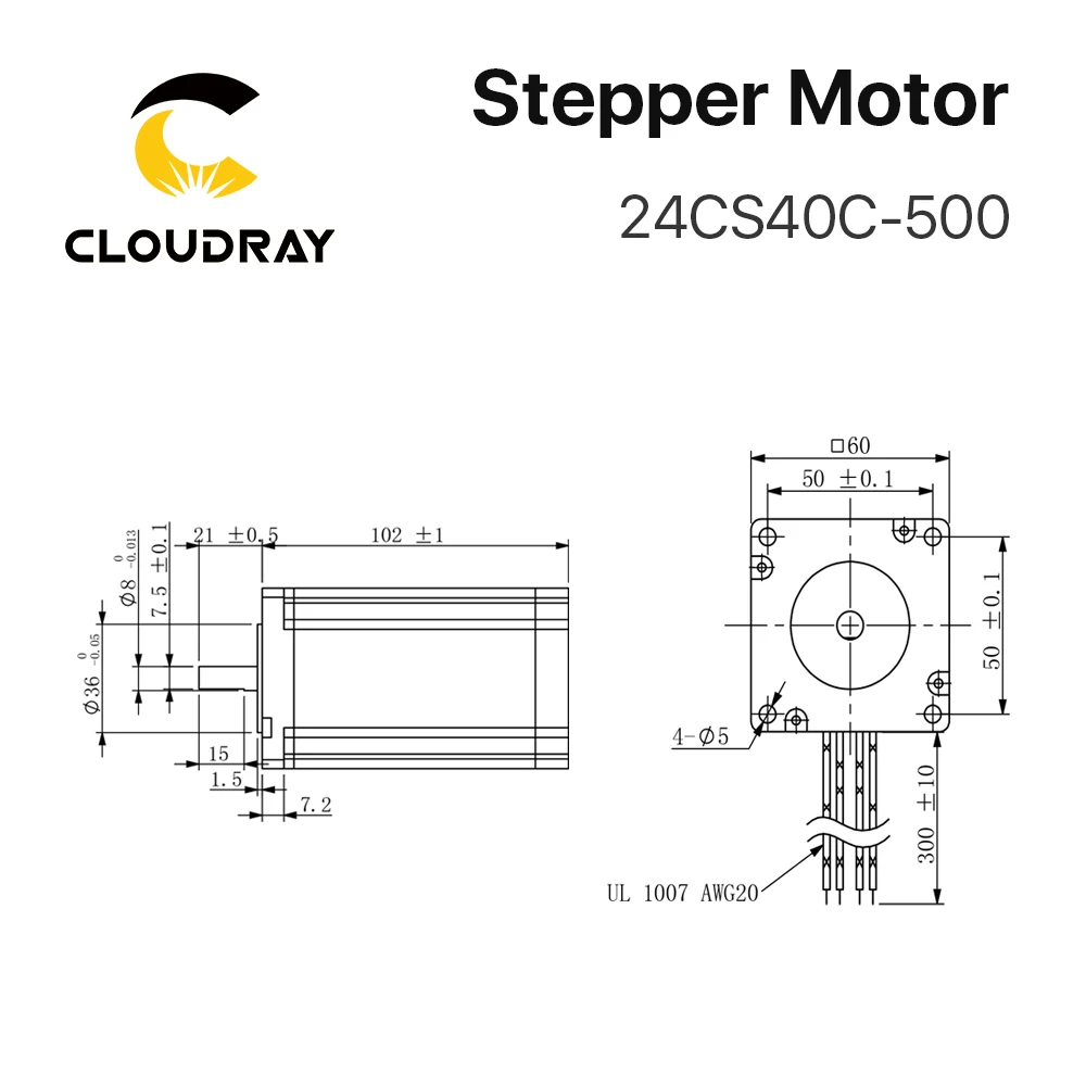 Imagem -05 - Nema 24 Fase Motor Deslizante 60 mm 0.4n. m 5a Motor Deslizante 4-cabo de Chumbo para Cnc Roteador Gravura Máquina de Trituração Impressora 3d