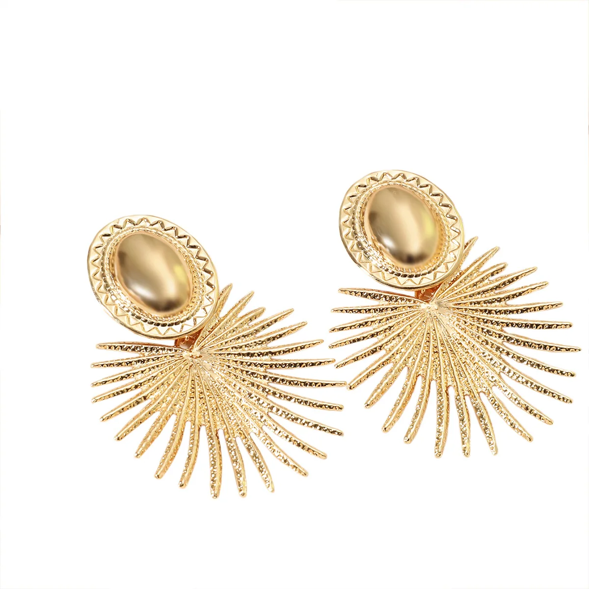 Modern Women\'s Earrings 2021 Unusual Earrings Korean Fashion Irregular Gold Boho Vintage Jewelry-Accessories Women Jewelry