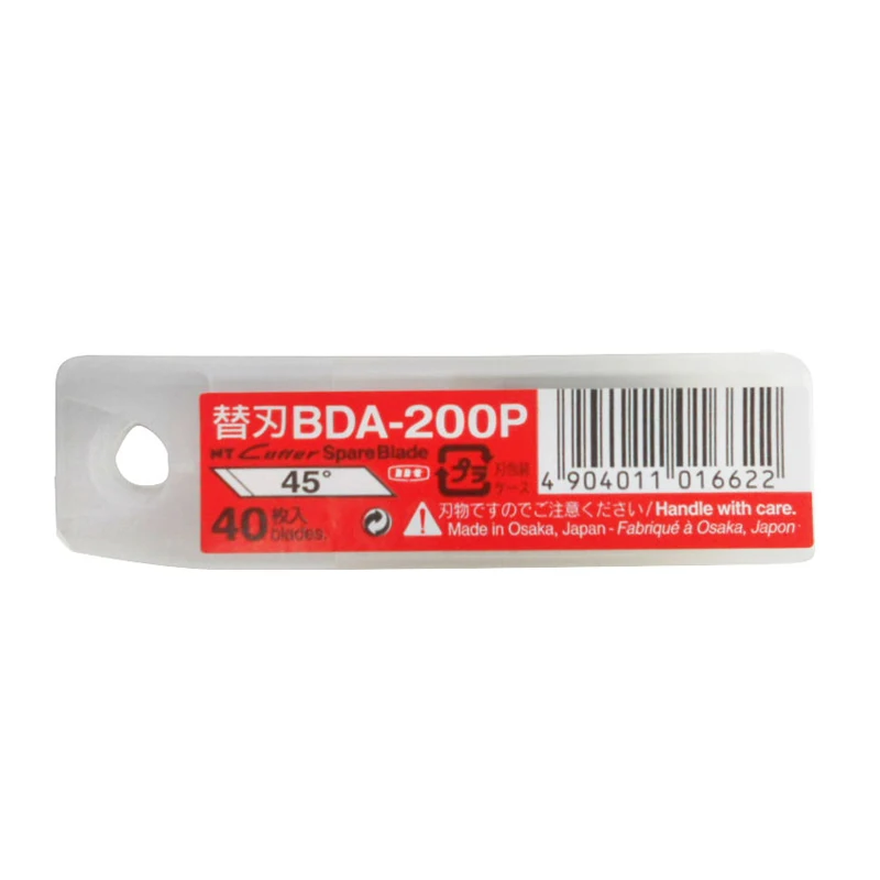 Giappone NT BDA-200P lame di ricambio per penna per NT iC-1500P taglierina bussola e altri coltelli NT Scalpels 40 pz