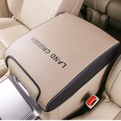 Leather Car Armrest Case Cover for Toyota Land Cruiser 200 LC200 2008 2009 2010 2011 2012 2013 2014 2015 2016 2017 2018