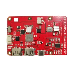 Raspberry Pi 4B 3B+2B UPS Standard V3P Pack Lithium Batterry Expansion Board Uninterrupted Power Supply with Self-Locking Switch