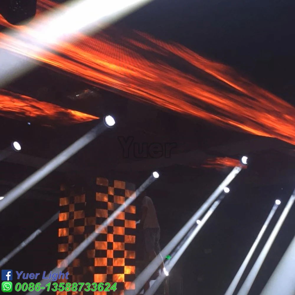 LED 100W Beam Spot LED Light DMX512 Moving Head Light Professional DJ Bar Party Show Stage Effect Night Light LED Stage Machine