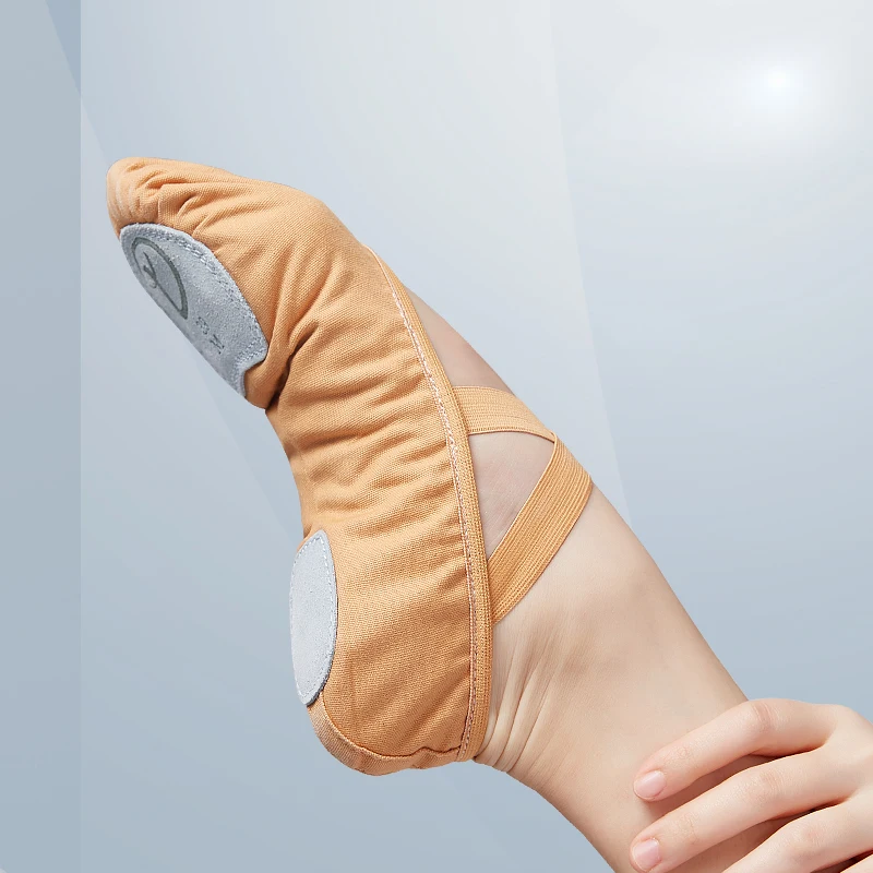 Mädchen Frauen Ballett Schuhe Gymnastik Wohnungen Split Sohle Ballett Hausschuhe Teen Leinwand Ballerina Schuhe Kinder Praxis Tanz Schuhe