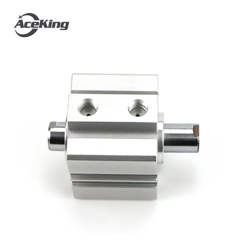 SDAD12X10X15X20X25 '30' 35 '40' 45X50 '75' 100BS المزدوج رمح رقيقة اسطوانة SDAD SDAD12-10 SDAD12-15 SDAD12-20 SDAD12-25 SDAD12-30