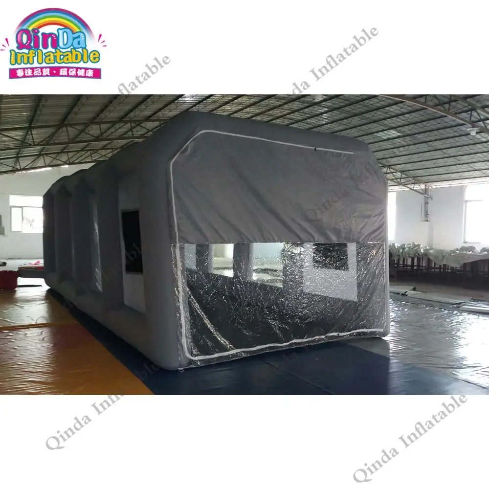 Portable Spraying Cars Inflatable Paint Booth Tent ,8M Inflatable Spray Booth For Sale