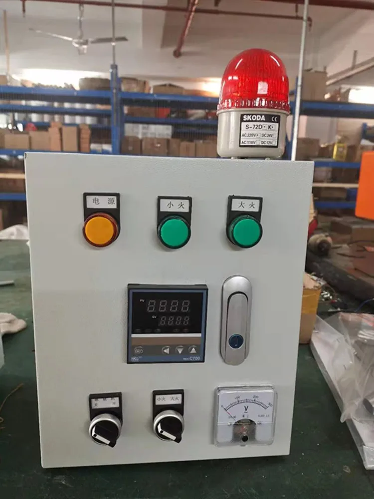 Imagem -03 - Queimador de Gás Caixa de Controle de Temperatura Automática com Temporizador de Controle do Armário Painel de Controle para Queimador de Óleo Velho Diesel