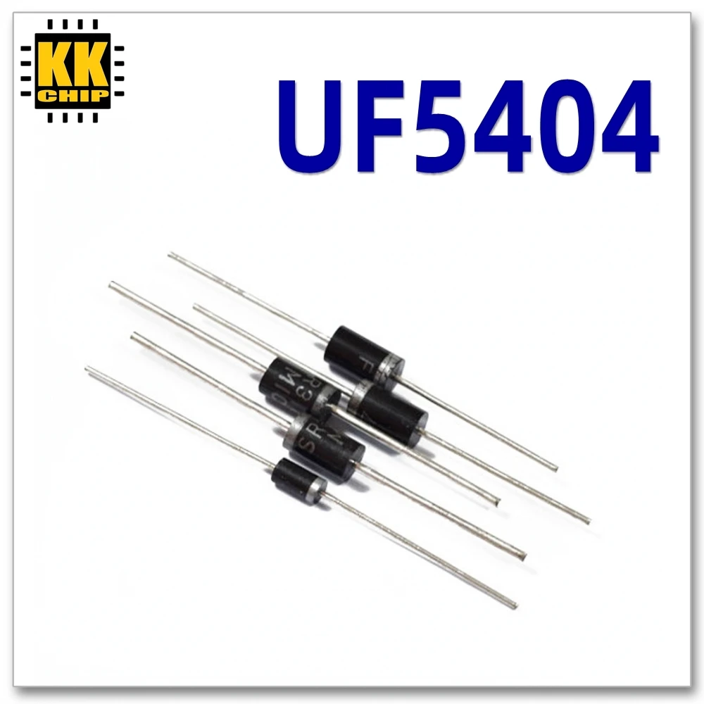 20pcs/lot UF5404 DO-27 3A/400V SRD super fast recovery diode