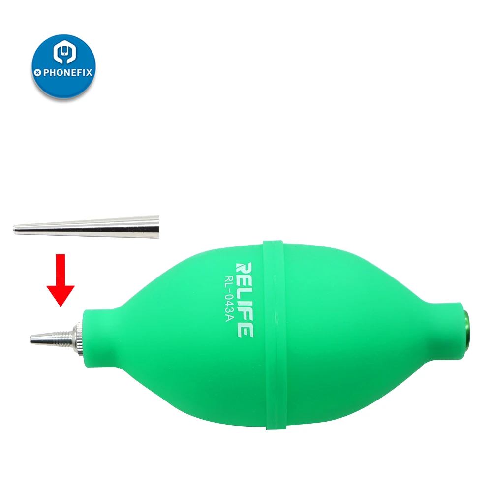 2 In 1 Phone Repair Dust Cleaner Air Blower Ball Cleaning Pen for Phone LCD PCB PC Keyboard Dust Removing Camera Lens Cleaning