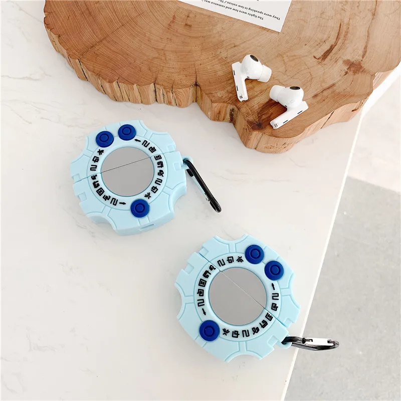 Anime Digital Monster Digivice case For Huawei freebuds 3 pro 4 charging box soft silicone shockproof earphone protective cover