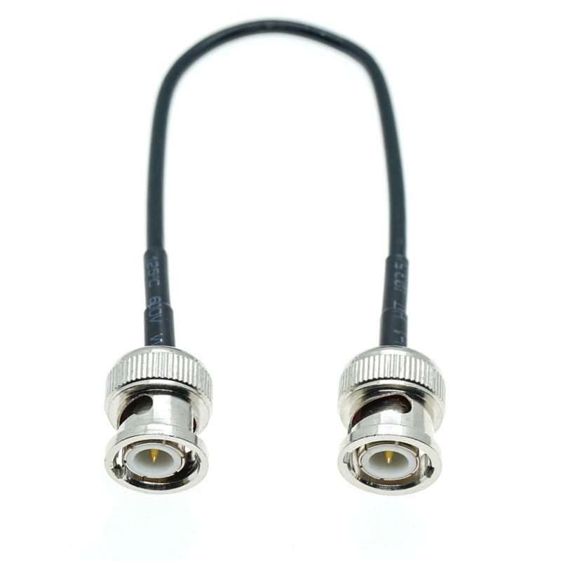 

BNC male To BNC male plug Connector Adapter Rf Pigtail Coaxial Rg174 Jumper coax Extension cable