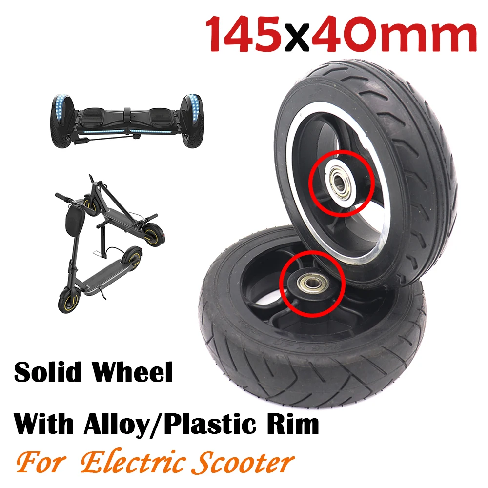 High Quality 145x40 Solid Tyre 145*40 Explosion-proof  Tire for Fast Wheel F0,Jackhot Carbon Fiber Electric Scooter Parts