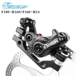 JEDERLO Bicycle Disc Brake Caliper 140/160/180mm Mechanical Disc Brake Road Mountain Bike Brakes Calipers PM IS MTB Part