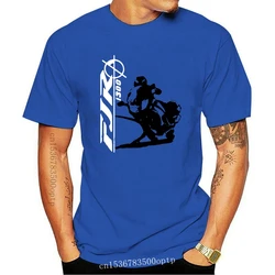 Nowy 2021 marka-odzież t-shirty Hip-Hop proste łączenie Tee topy koszula FJR 1300 T-Shirt motocykl dla fanów jazdy Tee Shirt