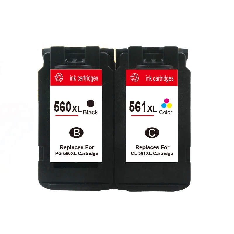 Einkshop PG560 CL561 PG-560 PG 560 CL-561 Ink Cartridge For Canon TS7450 TS7451 TS 7450 TS5350 TS5351 TS5352 Printer