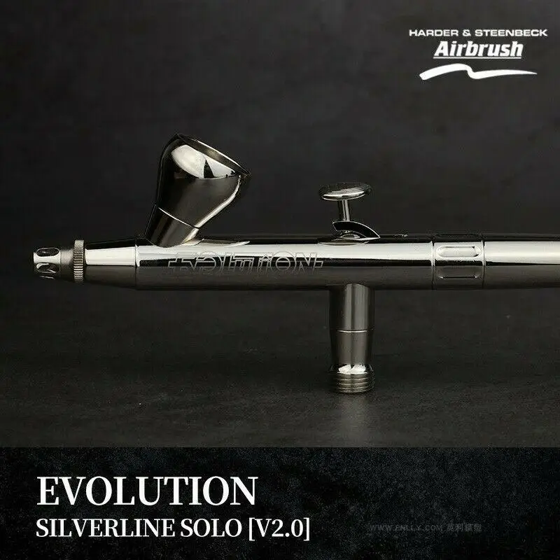 Harder & Steenbeck Evolution Silverline Solo 0.2mm Airbrush 126023