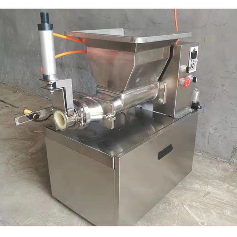 自動小型生地分割器機ピンチ顔エージェントサブ機械月餅充填機切断生地機400ワット