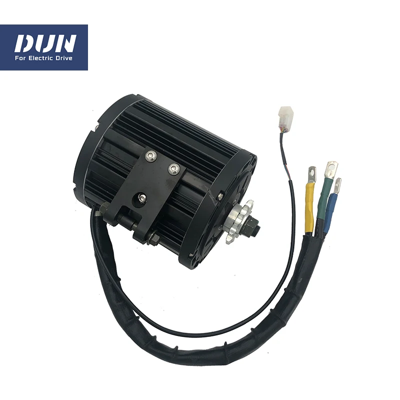 QS 138 3000W 72V 100KPH PMSM Mid Drive Motor with Belt or Sprocket Design EM-150 Controller T08 Throttle For Dirt Bike