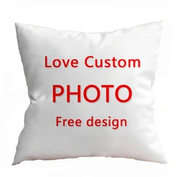 Customize Cushion Cover Support customization Pillow for chairs Home Decorative cushions for sofa Throw 45x45 Pillow Cover