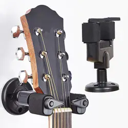 Auto Lock Hanger Wall Mount Convenient ABA Easy Installation Guitar Holder for Acoustic Electric Bass Guitar