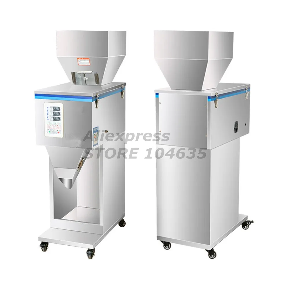 Automatic Powder Particle Granule Spice Vertical Filling Machine Grains Dispenser 999G Large Scale Quantitative Release Sensor