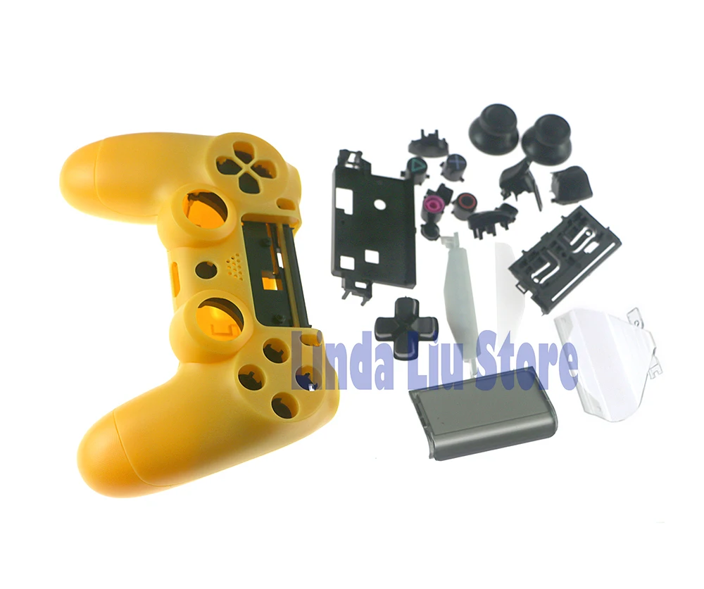 5sets OEM replacement housing shell case for ps4 pro slim 4.0 For JDS 040 JDM 040 Controller Shell Case Cover with full buttons