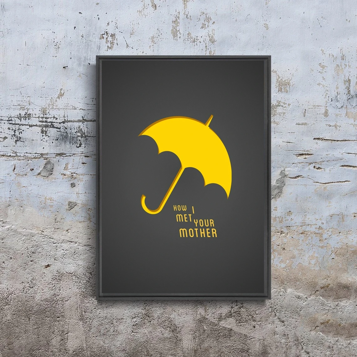 How I Met Your Mother HIMYM Tv Poster Art Cover Home Wall Decoration Painting Canvas Picture Printing (No Frame)