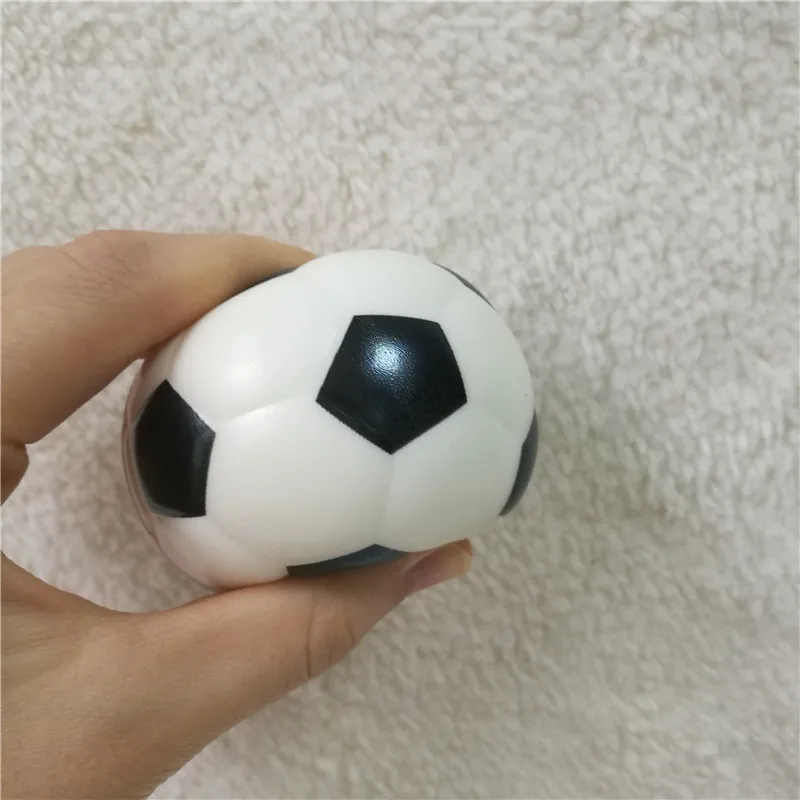 Toys Football Stress Ball Soft Foam Rubber Balls Squeeze Squishy Stress Relif Toys for Kids Children 6.3cm/10cm