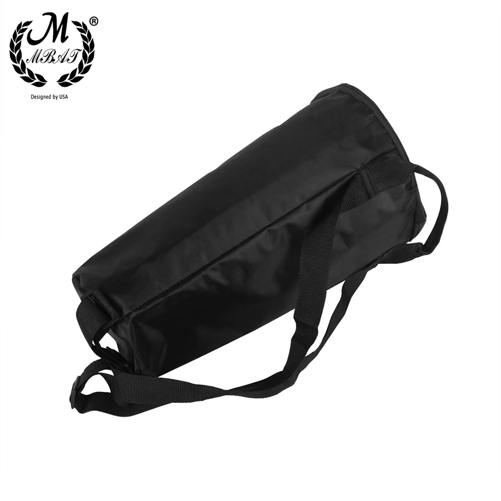 M MBAT 8 Inch Djembe Bag African Drum Bags Case Oxford Cloth Shockproof Waterproof Drum Cover Carrying Shoulders Backpack