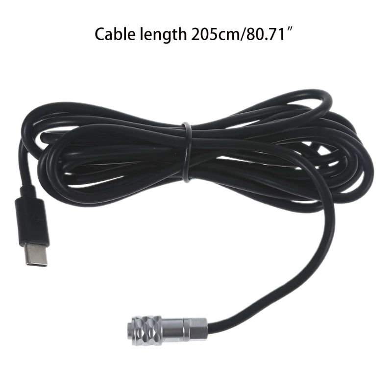 Kabel Daya Dua Pin USB C Type-c PD Ke WEIPU Kompatibel dengan BMPCC ( 4K, 6K,USB PD,4K, 6K, BMPCC) 2021 Baru