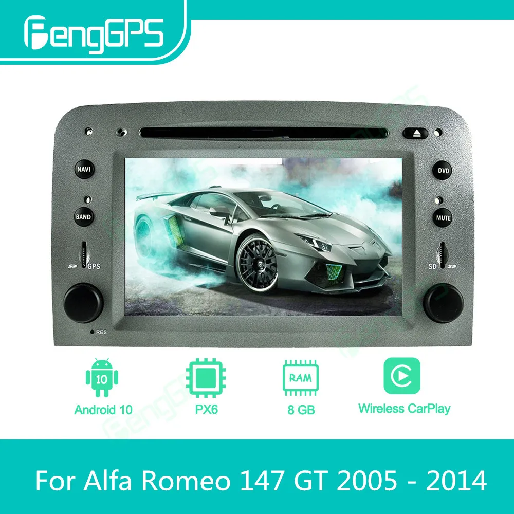 Car Multimedia Player Android Car Radio For Alfa Romeo 147 GT 2005 - 2014 Autoradio Stereo GPS Navi Touch Screen DVD Head Unit