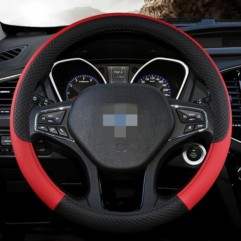 Massage Car Steering Wheel Cover Fit Most Cars Styling For Lada Kalina Vesta Accessories Priora Largus steering wheel Covers