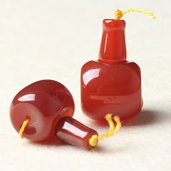 4A Natural Red Agate Buddha T Joint T Head Single Bead DIY Beads Jewelry Making