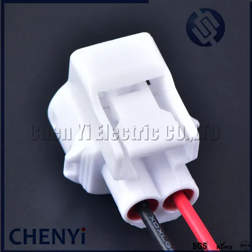 Imagen 2 del producto Conector de cable de arnés de cableado eléctrico impermeable automático de 2 pines 90980-11250 enchufe del distribuidor para toyota con cables de 15cm