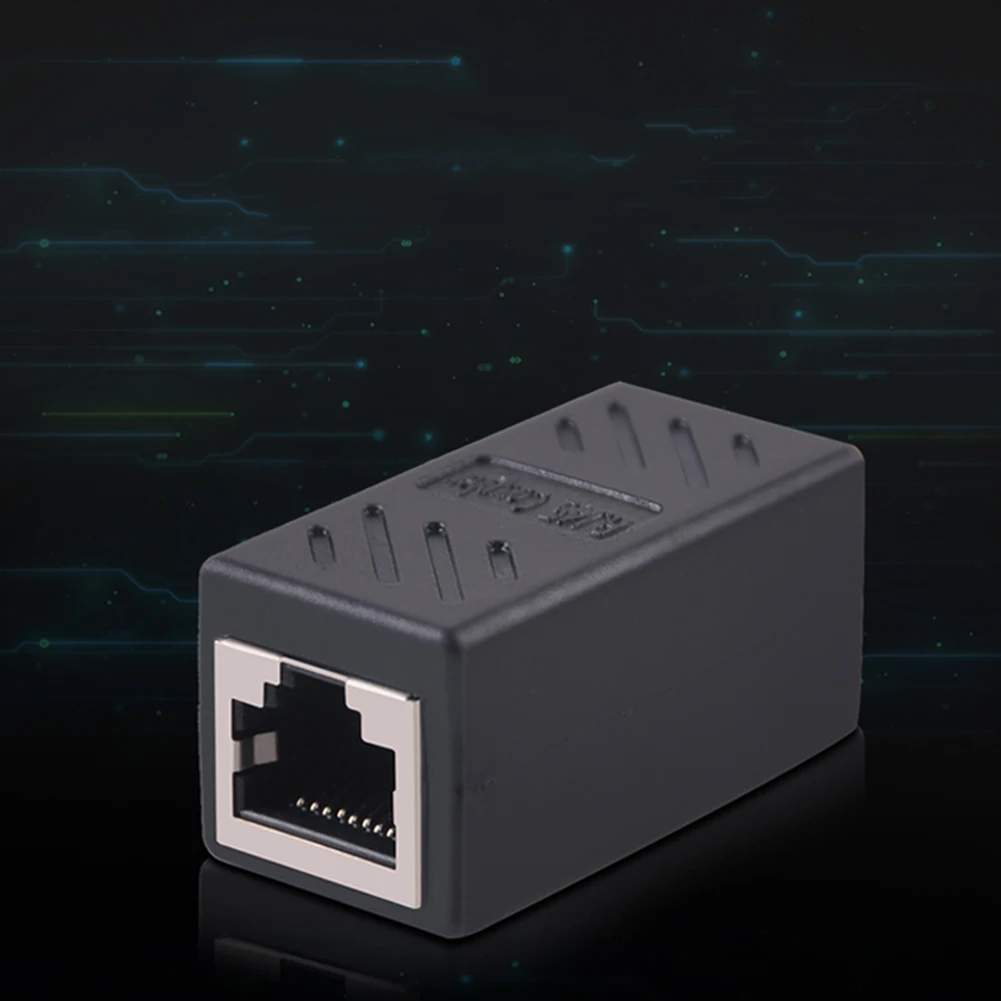 Neue RJ45 Weibliche zu Weibliche Netzwerk Ethernet LAN Connector Adapter Koppler Extender