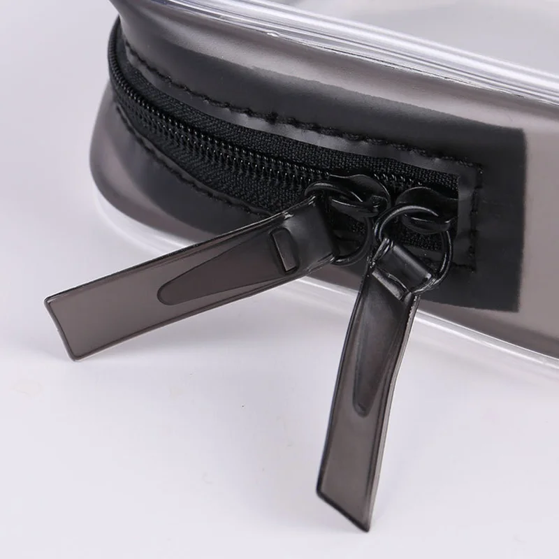 Pvc Cosmetische Zak Transparante Waterdichte Draagbare Reizen Multifunctionele Wassen Opslag Plastic Rits Zak