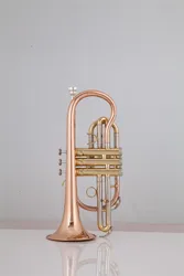 Professional Bach Bb Cornet Phosphorous copper trumpet with Carrying Case Gloves