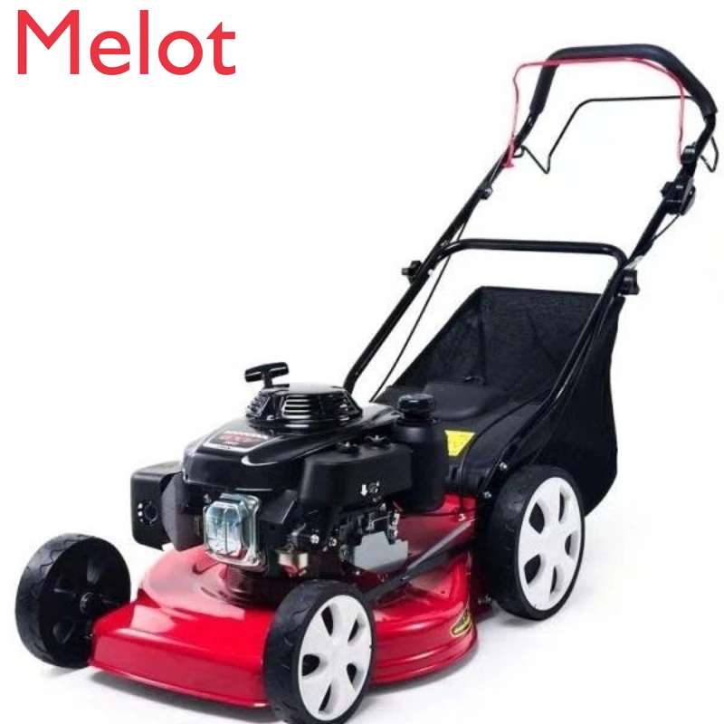 Lawn Machine Four Stroke Hand-Push Lawn Mower Weeding Machine Hit Grass Shears Lawn Mower. High Quality and Durable Convenient