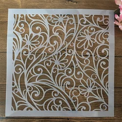 30*30cm Floral Geometry DIY Layering Stencils Wall Painting Scrapbook Coloring Embossing Album Decorative Template