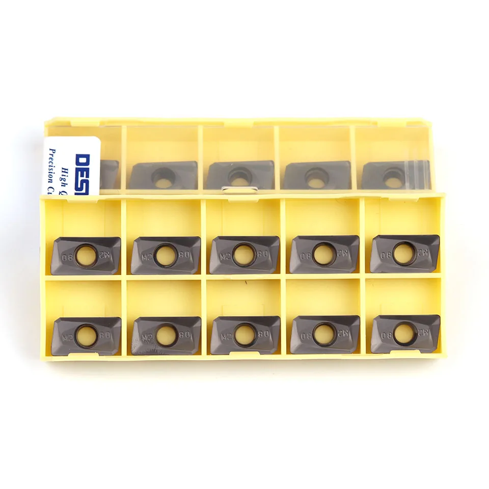 Imagem -06 - Deskar Apmt1135pder Apmt1604 m2 h2 xm Lf6018 Lf6028 Carboneto de Inserção de Trituração Cnc é Adequado para Aço Inoxidável de Alta Qualidade