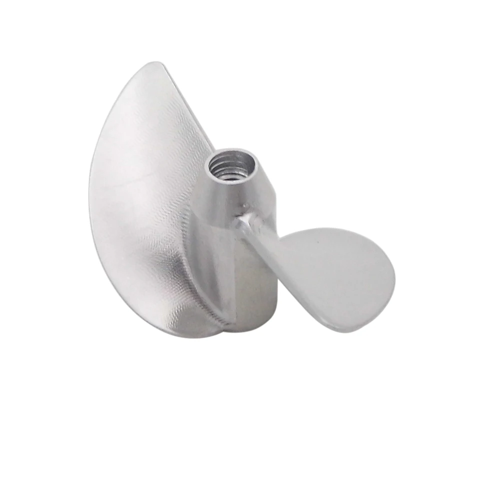 Paire D'hélices Nylon M4 – 45 Mm – Pas P31,5 Mm – Pour Bateau RC, Catamaran, Mono – Gauche/Droite
