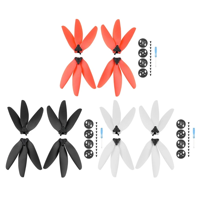 2 Pairs Drone Propellers for Mavic Mini 1 2, Replacement Propellers Low-Noise and Quick-Release 4726CW 4726CCW