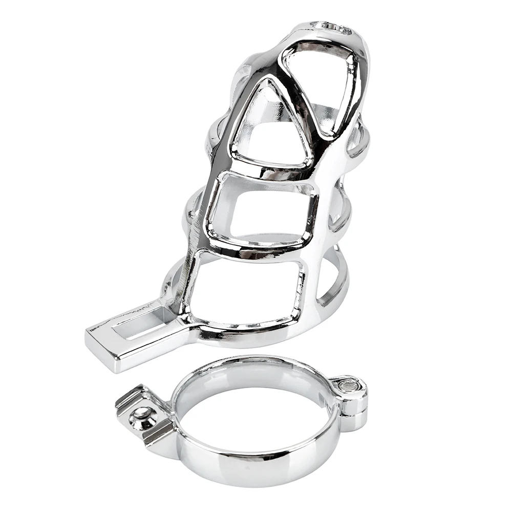 VATINE 40/45/50mm Male Chastity Device Penis Cock Lock Lockable Sex Toys for Men Chastity Belt Metal Cock Cage Adult Games