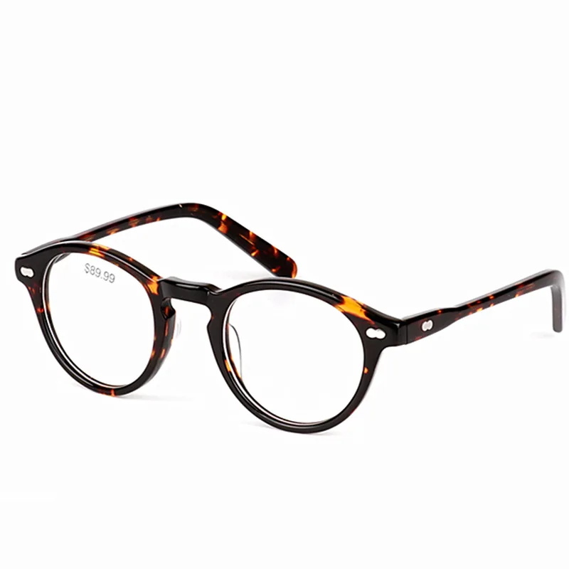 HOT 2018 fashion round eyeglasses frames Vintage optical myopia women and men eyewear prescription sun lens