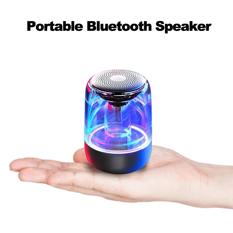 

C7 "5w" Portable Wireless Speaker, Bluetooth Speakers LED Light Lamps Stereo, TF Card, FM , For HiFi Column Phones caixa de som