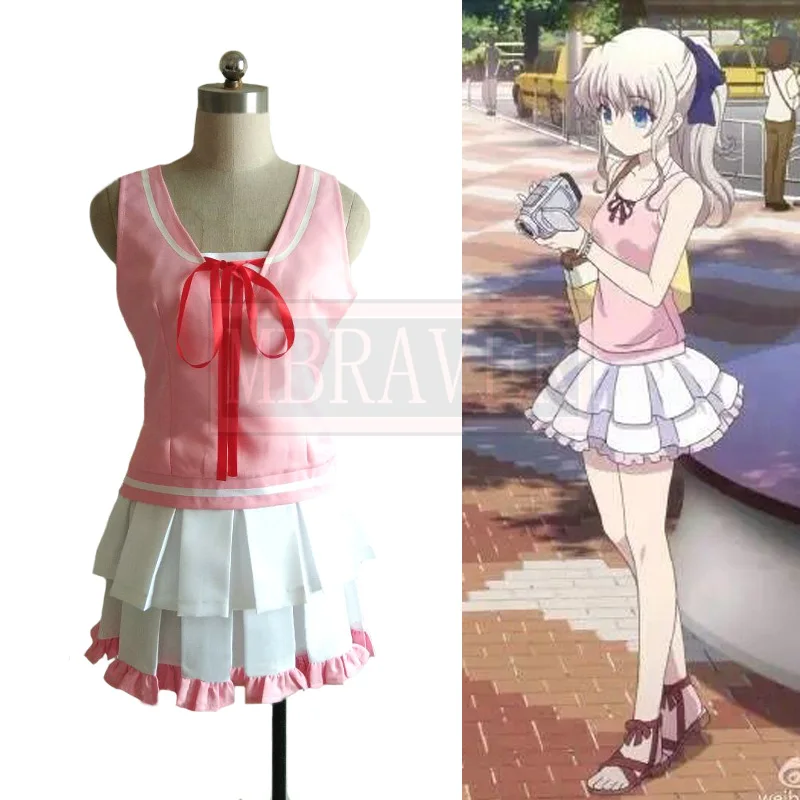 

Charlotte Cosplay Tomori Nao Cos Cosplay Costume Halloween Christmas Party Uniform Custom Made Any Size