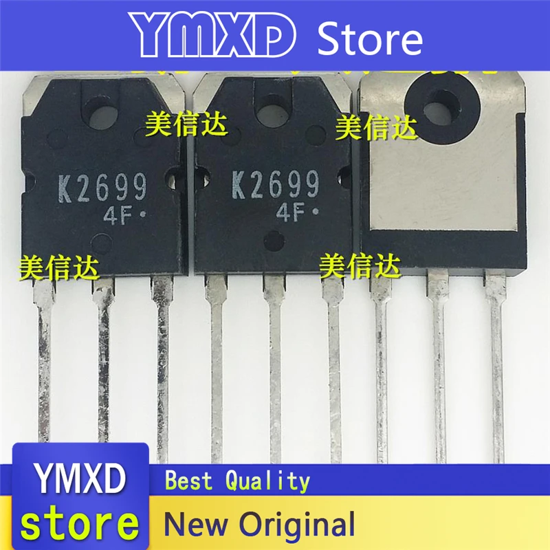 Трубка для полевого эффекта K2699 2SK2699 12A600V TO-247, 10 шт./лот, вертикальный Триод в наличии